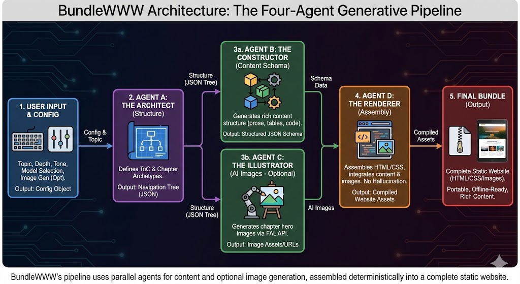 BundleWWW - AI-powered static website generator